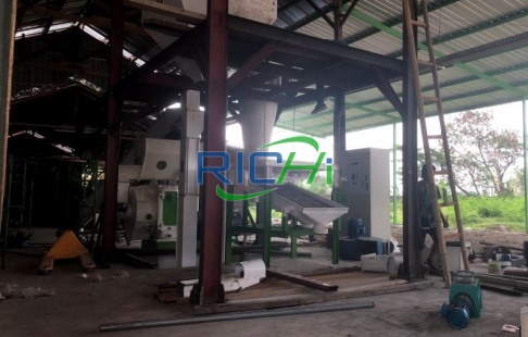 rice husk pellet plant in Indonesia