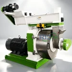 Single cow dung pellet making machine to turn cow dung into fertilizer pellets