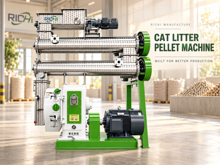 Richi Manufacture Cat Litter Pellet Machine 10